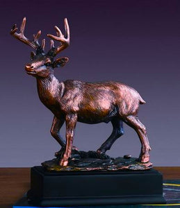 8.5" Whitetail Deer Statue - Wall Street Treasures