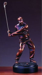 9" Swinging Golf Statue - Trophy - Wall Street Treasures