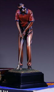 11" Putting Golf Statue - Trophy - Wall Street Treasures