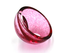 Load image into Gallery viewer, Enron Handcrafted Glass Jaffa/Salm - "Stands on its Edge" - Wall Street Treasures