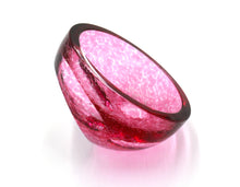 Load image into Gallery viewer, Enron Handcrafted Glass Jaffa/Salm - "Stands on its Edge" - Wall Street Treasures