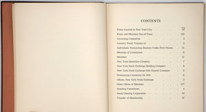 New York Stock Exchange Directory - 1931 - Wall Street Treasures