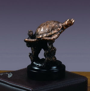 3.5" Turtle Statue - Wall Street Treasures