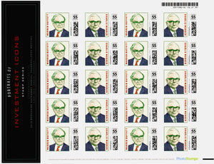 Berkshire Hathaway Investment Icons Series Stamps - 2019 - Wall Street Treasures