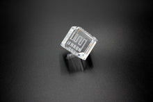 Load image into Gallery viewer, Enron Crystal Paperweight that can &quot;Stand on its Edge&quot; - 1.5&quot; - Wall Street Treasures