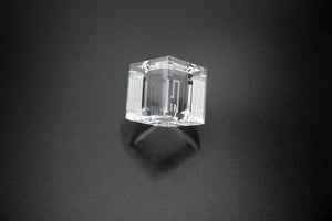 Enron Crystal Paperweight that can "Stand on its Edge" - 1.5" - Wall Street Treasures