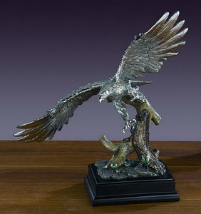 16.5" Soaring Eagle Statue - Wall Street Treasures