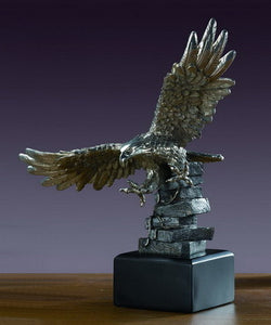 11.5" Soaring Eagle Statue - Wall Street Treasures