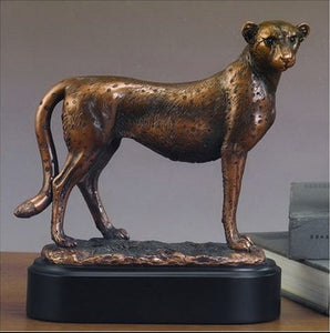 8.5" Cheetah Statue - Wall Street Treasures