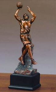 12" Basketball Player Statue - Trophy - Wall Street Treasures