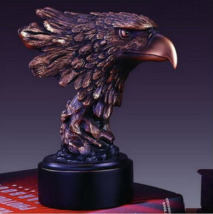 7.5" Eagle Head Statue - Wall Street Treasures