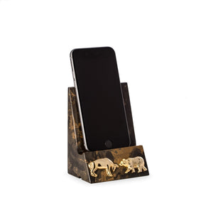 Wall Street Marble Cell Phone/Tablet Cradle - Wall Street Treasures