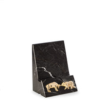 Load image into Gallery viewer, Wall Street Marble Cell Phone/Tablet Cradle - Wall Street Treasures