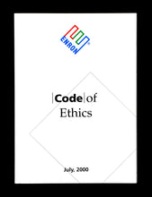Load image into Gallery viewer, Enron Code of Ethics Booklet - Wall Street Treasures