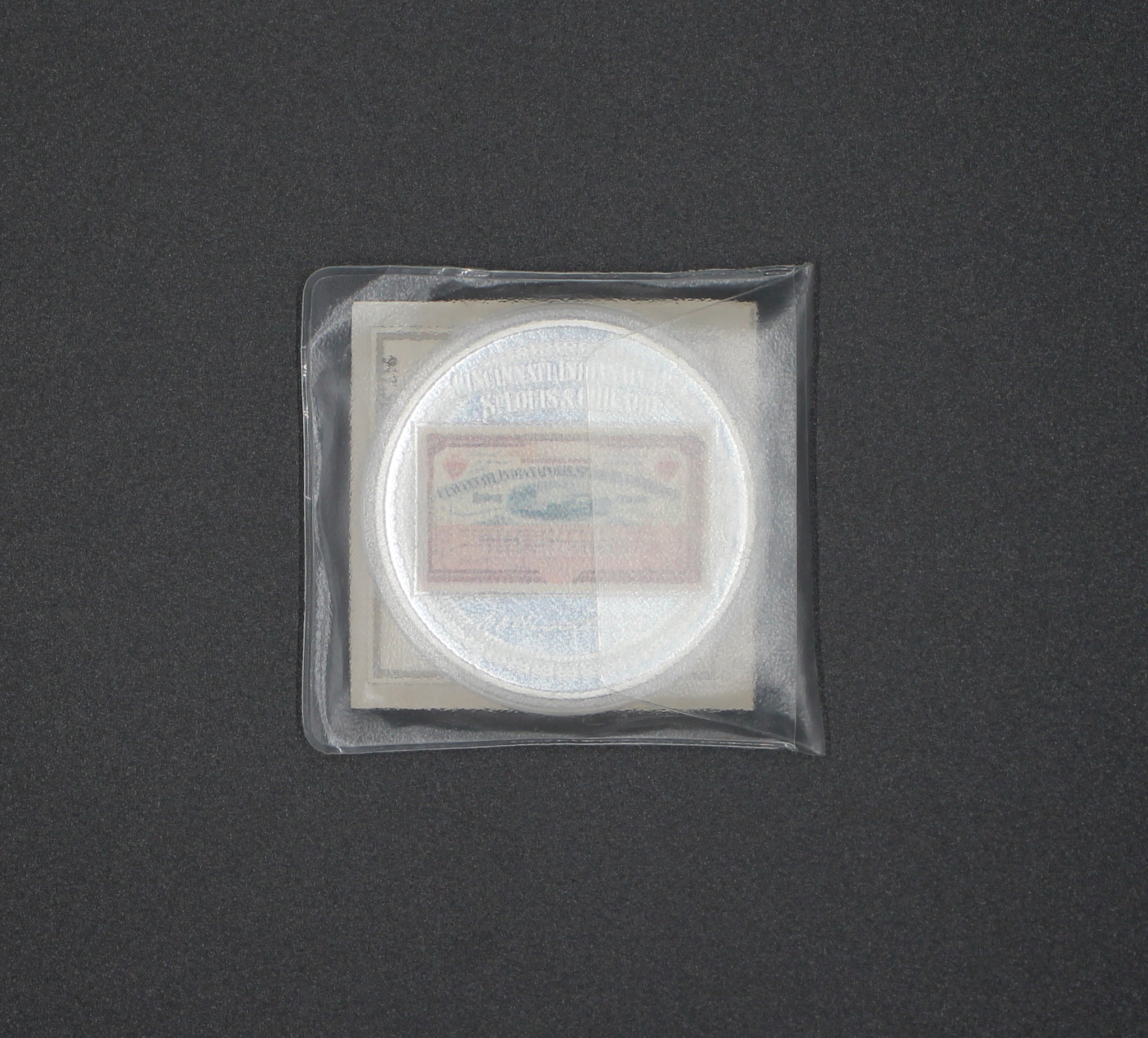 American Mint, Historic Stocks and Bonds St Louis Railway Coin