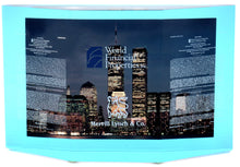 Load image into Gallery viewer, Merrill Lynch &amp; Co. - World Financial Properties, Inc - 1996 - Lucite - World Trade Center - Wall Street Treasures